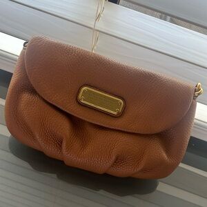 Marc by Marc Jacob cognac brown leather cross body bag
